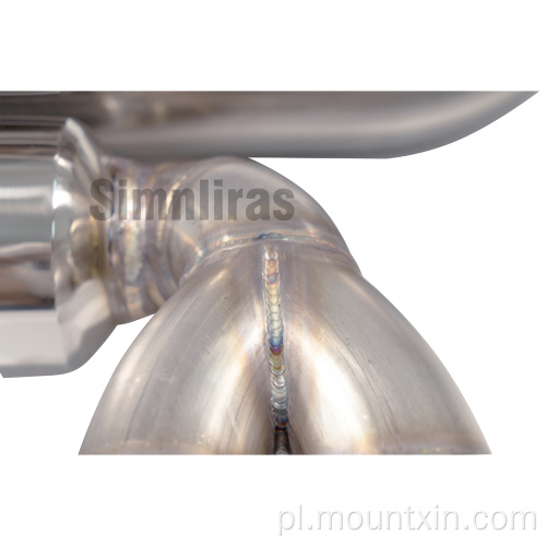 BMW M3 3.2L Pełna wydajność układ wydechowy Oś